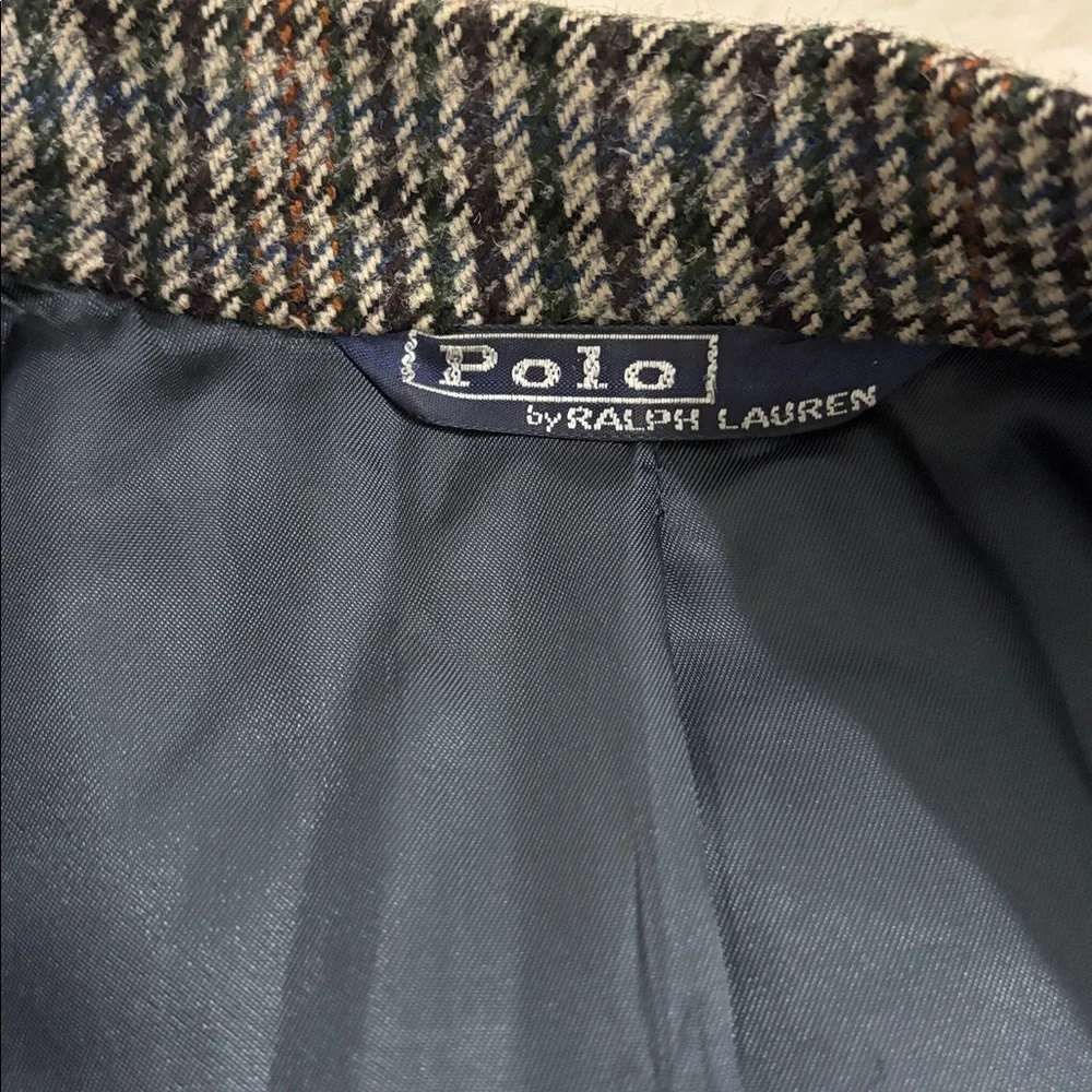 Polo by Ralph Lauren  Plaid Wool Men’s Sport Jacket Blazer Size XL‎